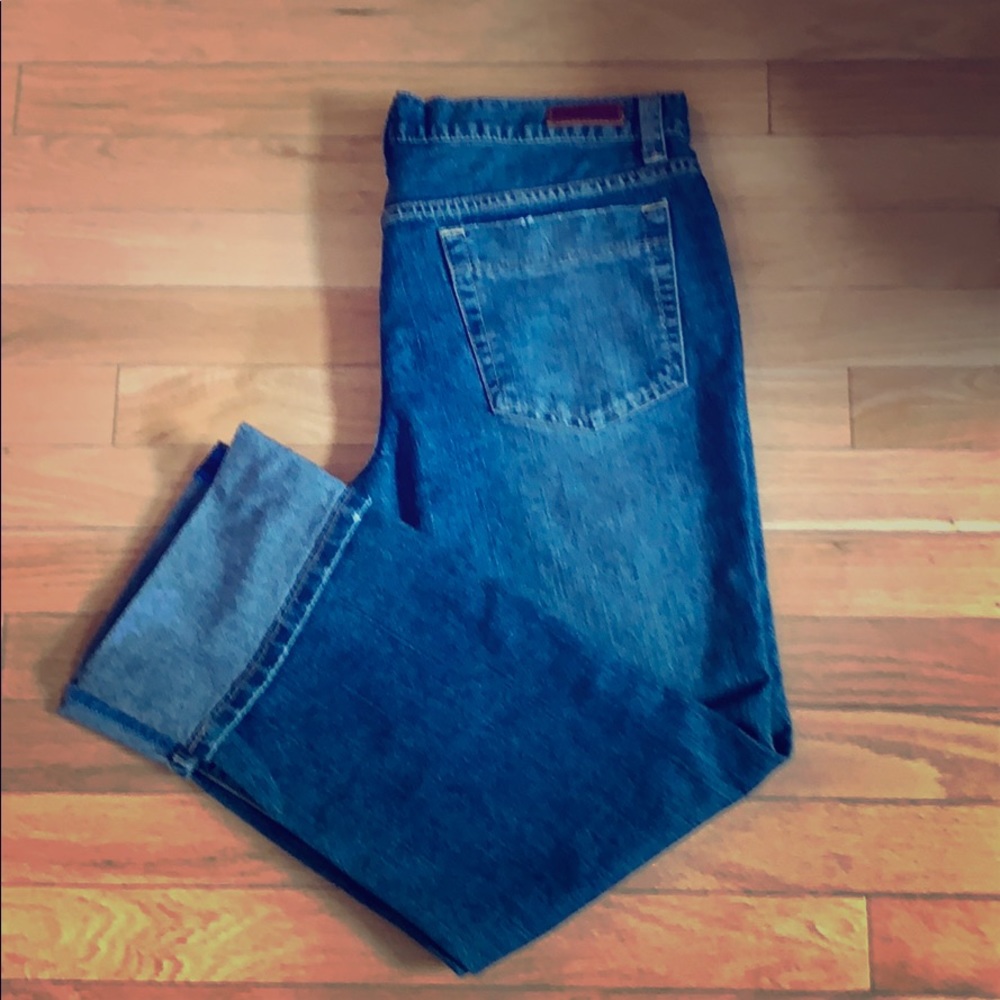 Cropped jeans
